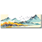 Painting by Numbers Birds in The Mountains